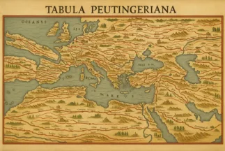 Tabula Peutingeriana mapa romano